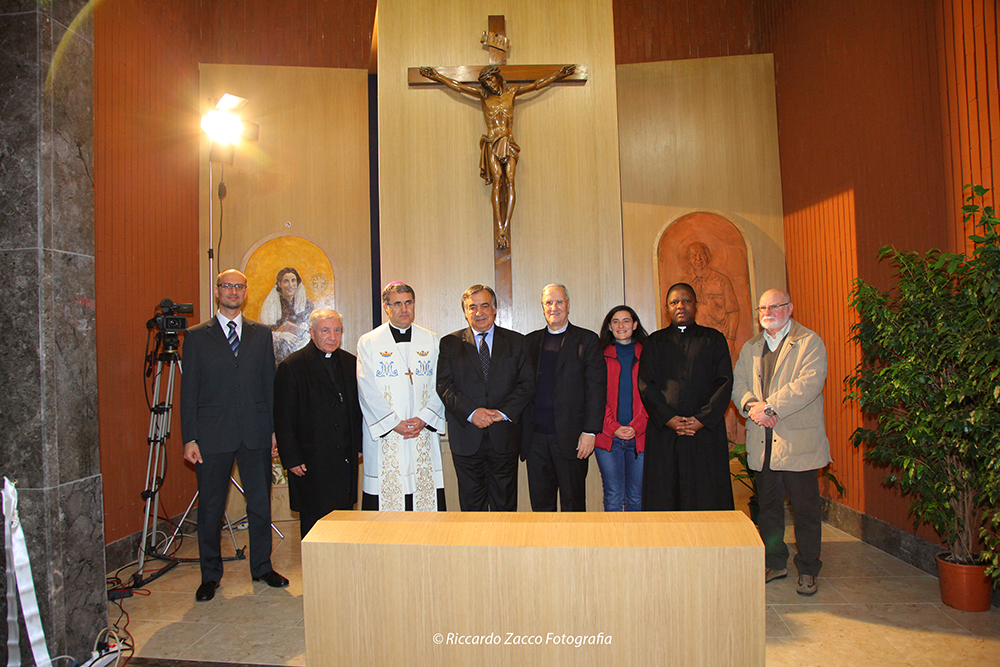 inaugurazione cappella della misericordia 2016